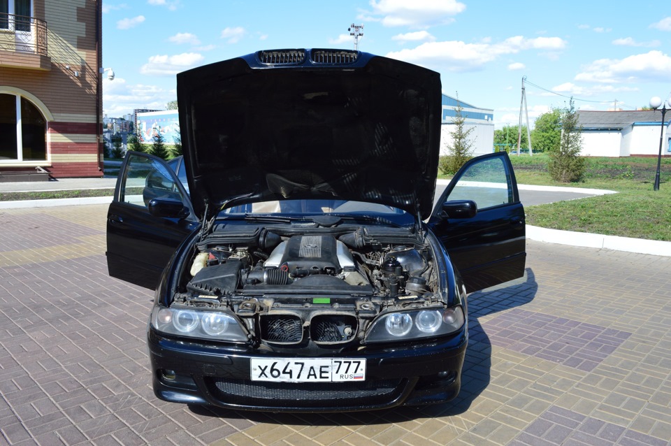 Паровозная тяга — залог уверенности на обгоне. — BMW 5 series (E39)