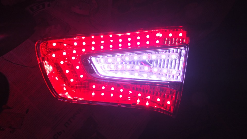 Светодиодные фары пятой двери! — KIA Sportage (3G), 2 л, 2010 года ...