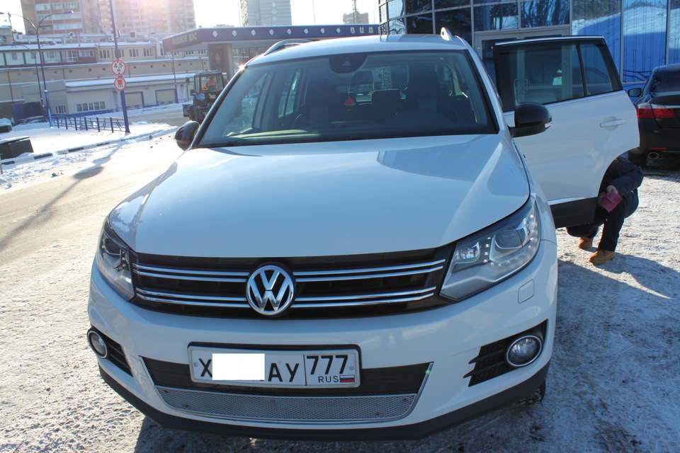 Органайзер в запаску — Volkswagen Tiguan (1G), 2 л, 2013 года ...
