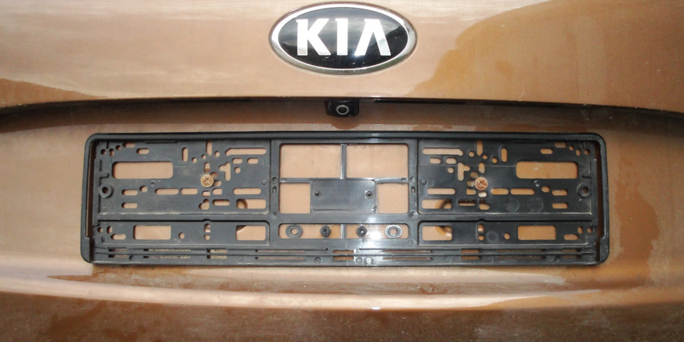 26AAAgEFH A 960 Как открыть рамку для номера автомобиля киа