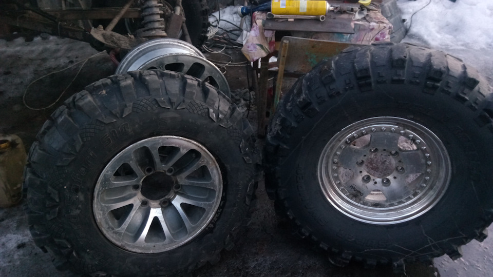 Второй комплект колес — ЛуАЗ 969, 1,5 л, 1981 года | просто так | DRIVE2