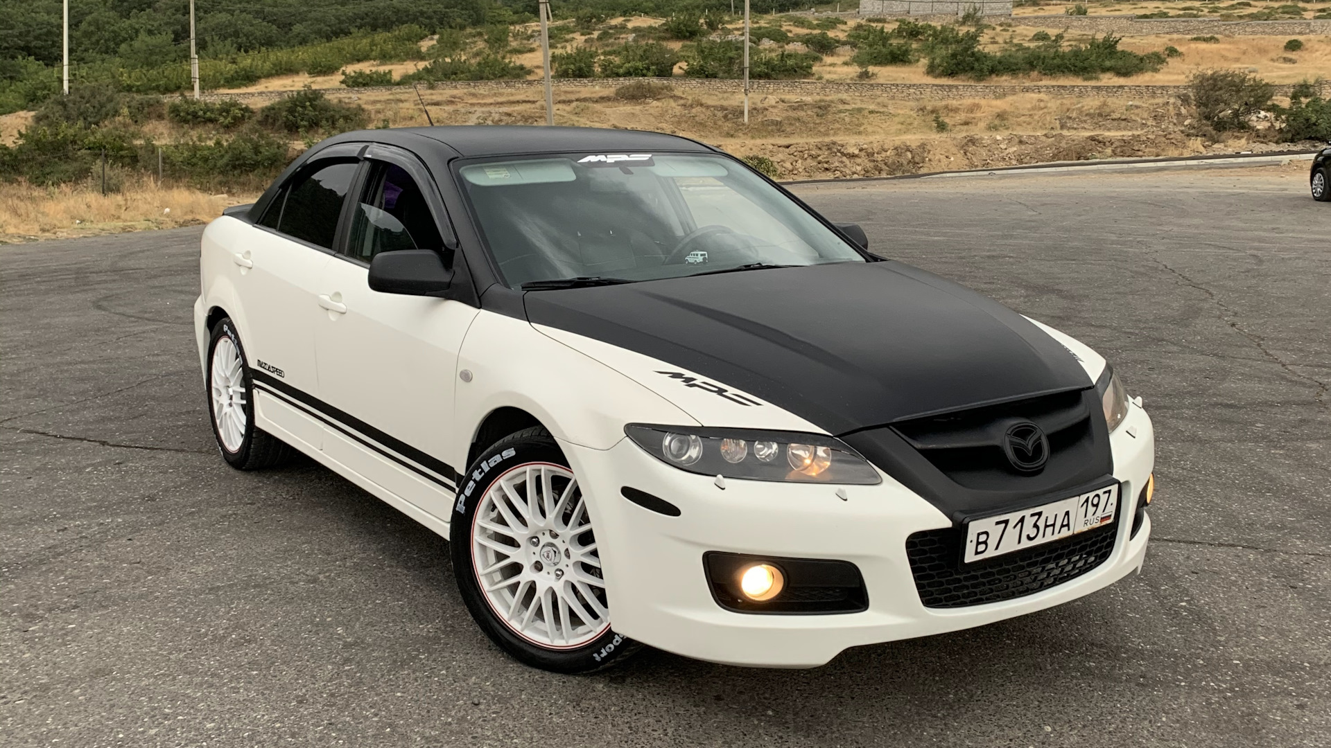 Mazda 6 MPS 2.3 бензиновый 2006 | Пушка гонка на DRIVE2