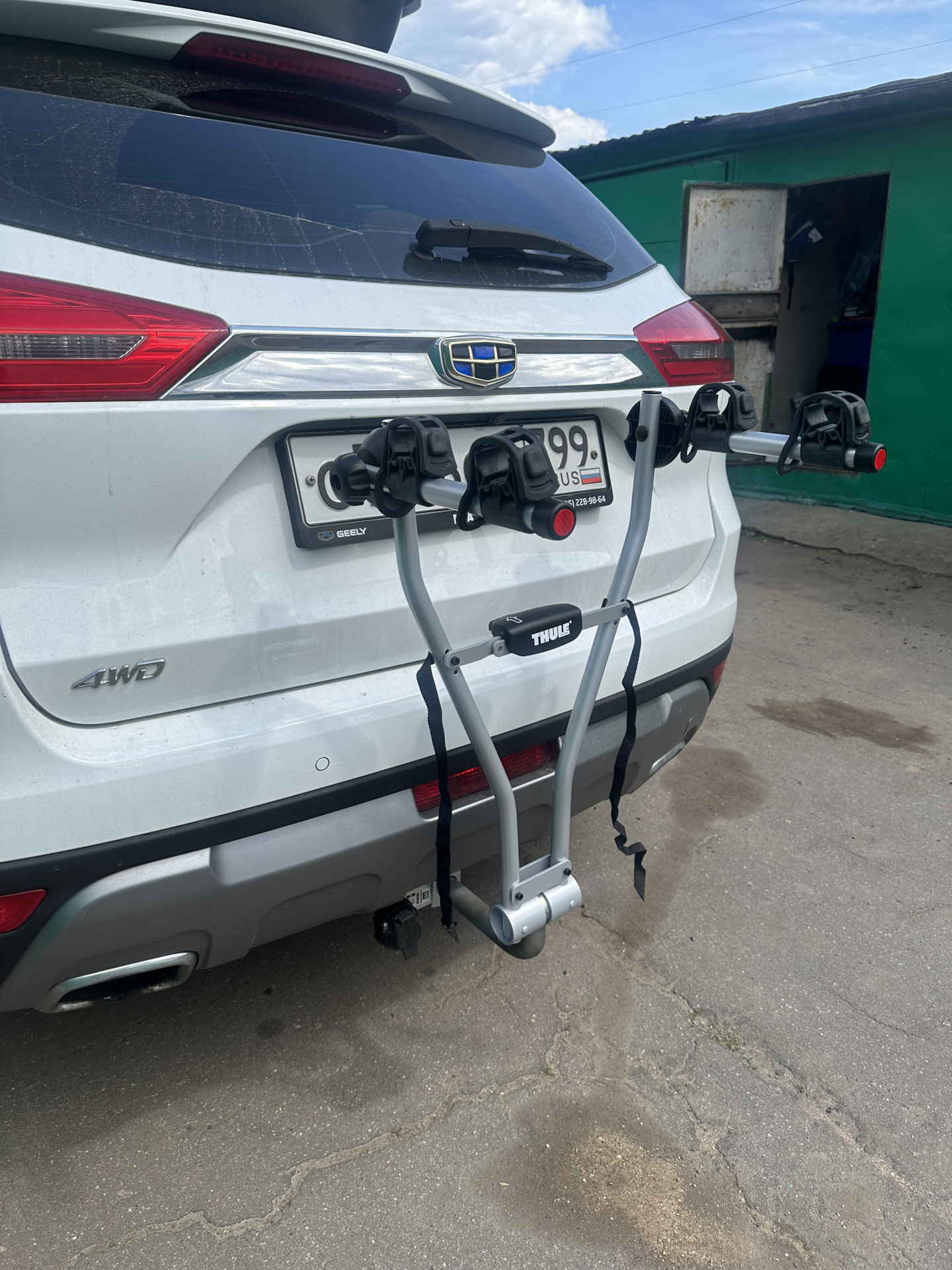 Нужно делать дубликат гос номера ? — Geely Atlas (1G), 1,8 л, 2019 года ...