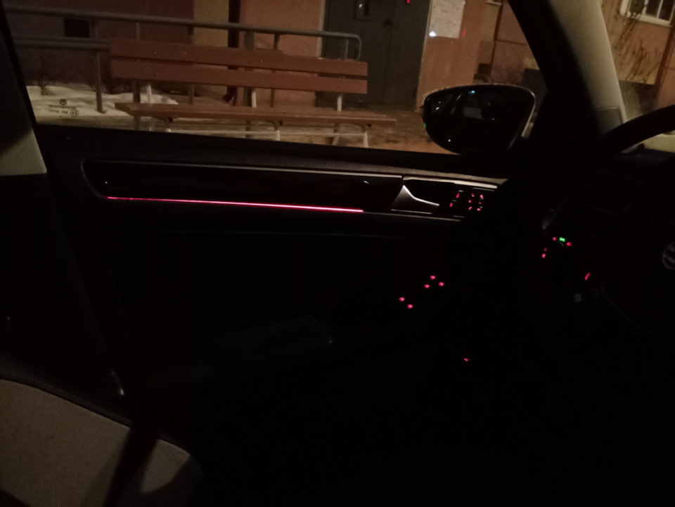 Контурная подсветка салона фольксваген Джетта 6 — DRIVE2