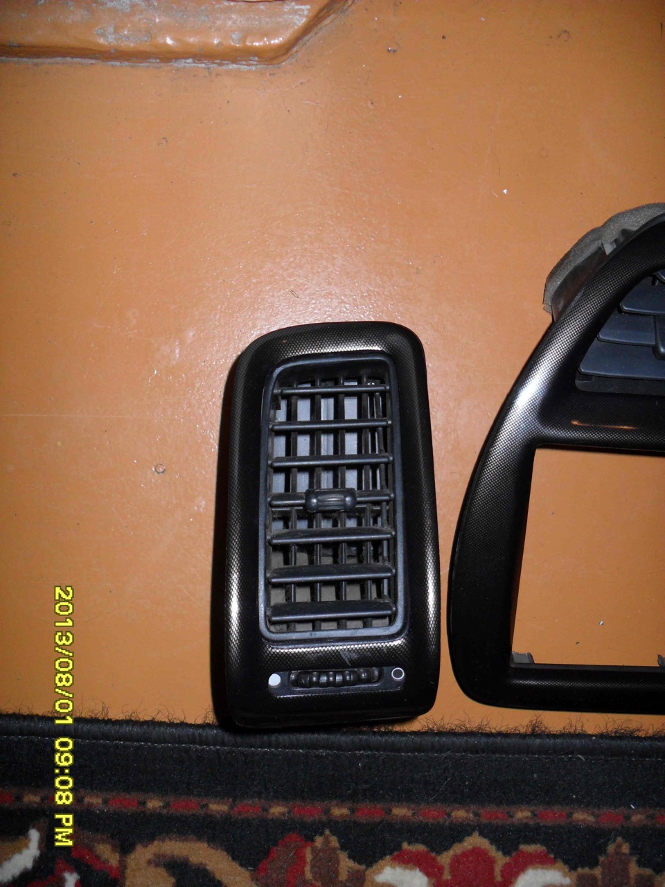 Карбоновая накладка на панель приборов. — Honda Accord (6G), 2 л, 1998 ...