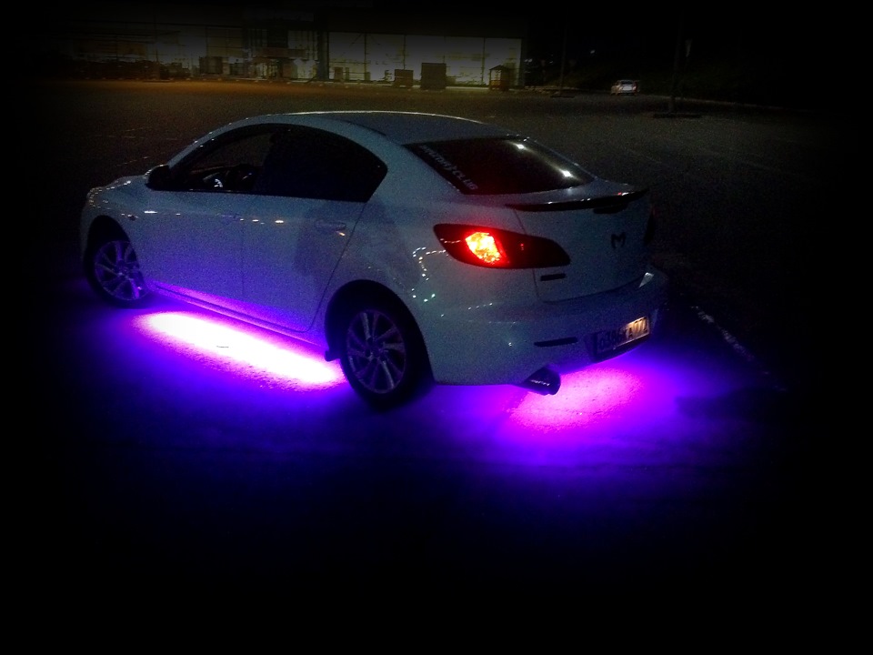 led подсветка mazda 3 bl