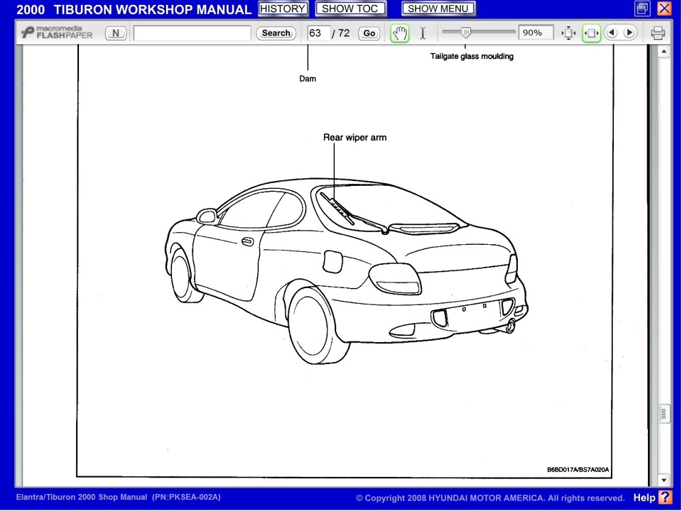 Фото в бортжурнале Hyundai Tiburon (RD)