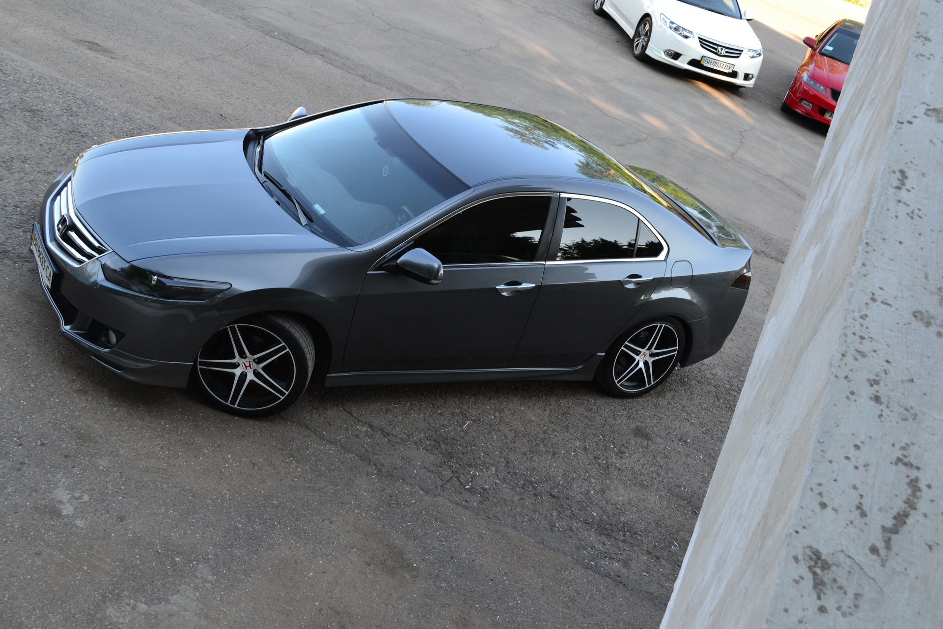 Honda Accord 8 Black Tuning