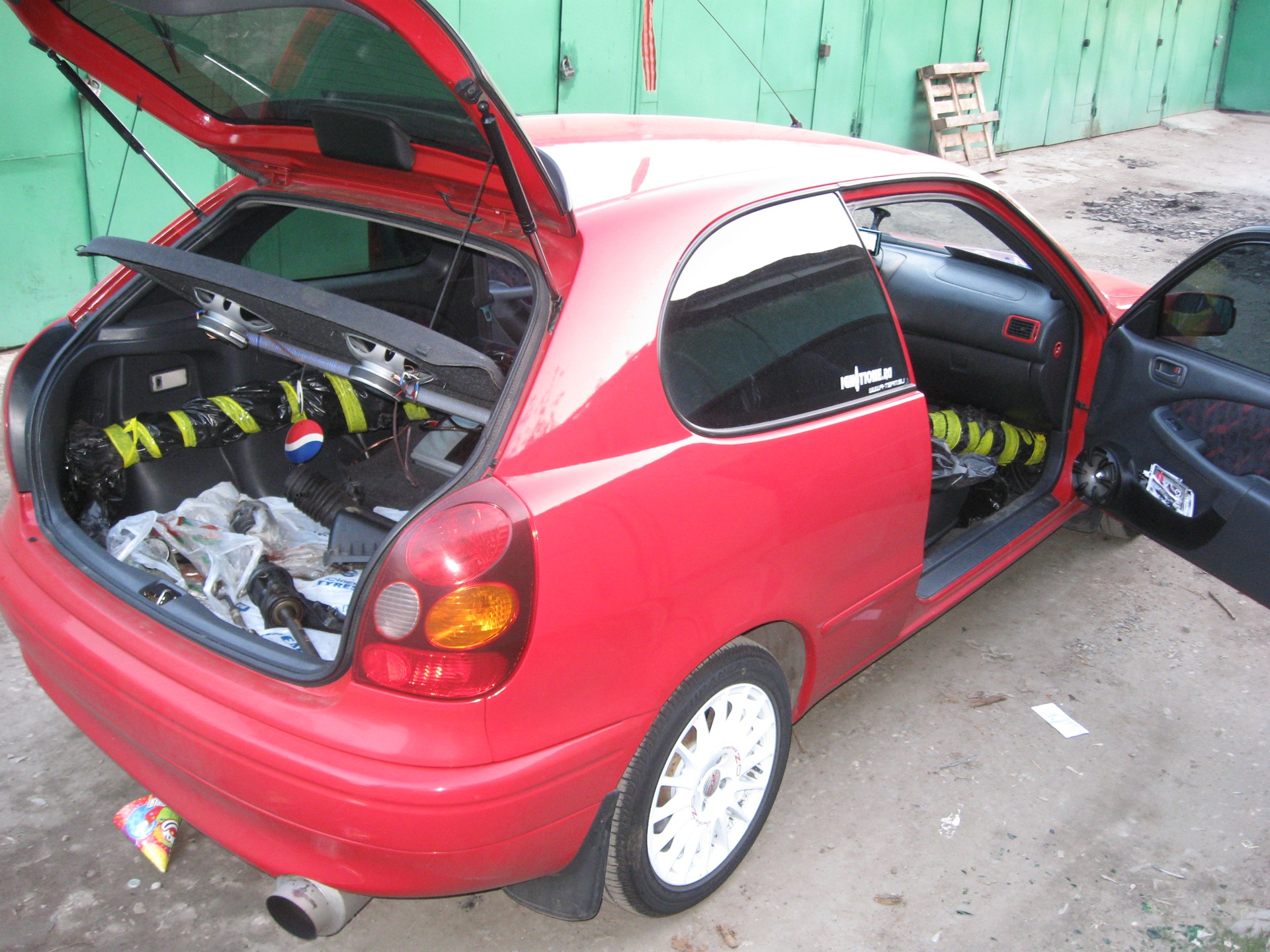 4AGE BT STAGE-2 SWAP  Toyota Corolla 20  1999   DRIVE2