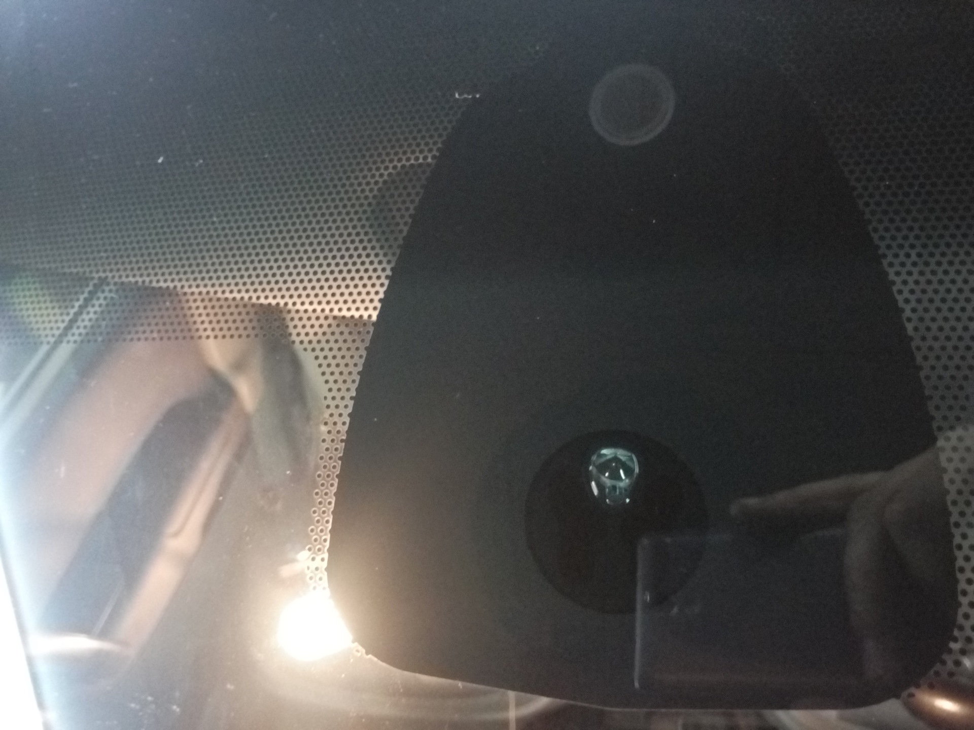 Переклейка датчика дождя и света — Renault Scenic II, 1,5 л, 2003 года ...