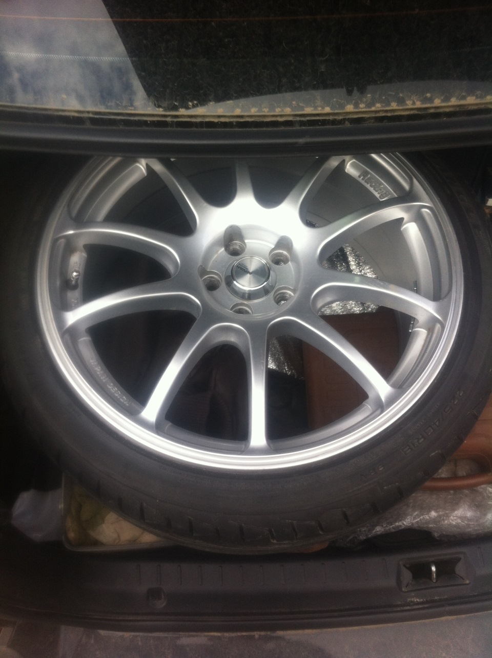 Диски на зиму R18 — Toyota Avensis II, 1,8 л, 2008 года | колёсные ...