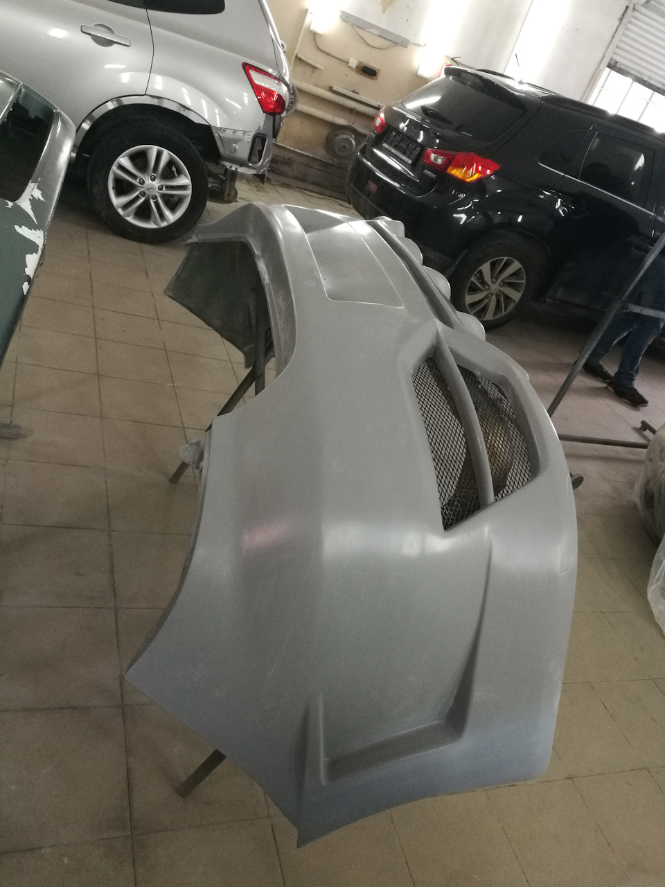 вот и сам бампер наяву — Mazda 6 (2G) GH