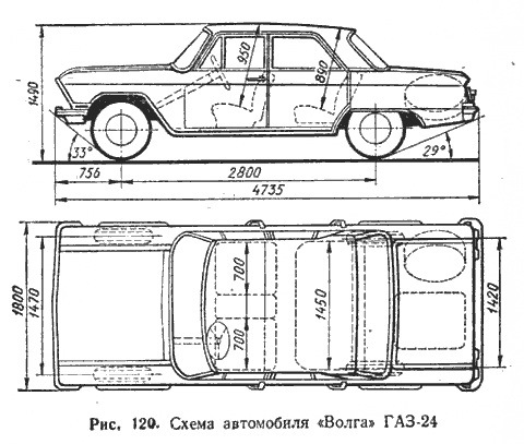 Чертеж 21. ГАЗ-24-02 