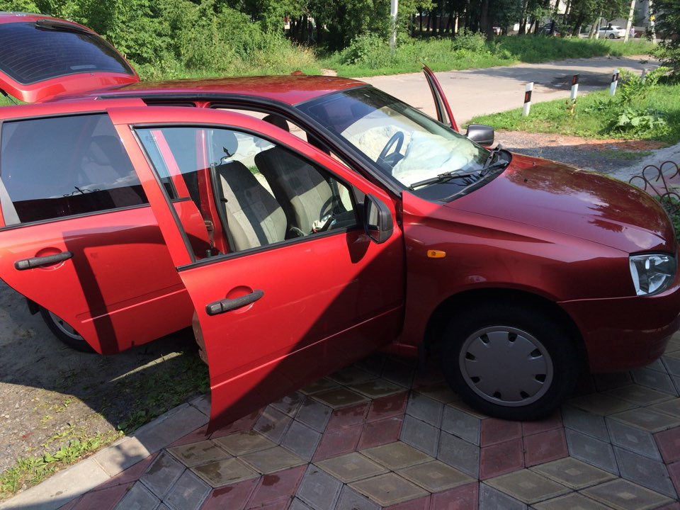 Первая мойка и чистка — Lada Калина универсал, 5,7 л, 2013 года | мойка ...