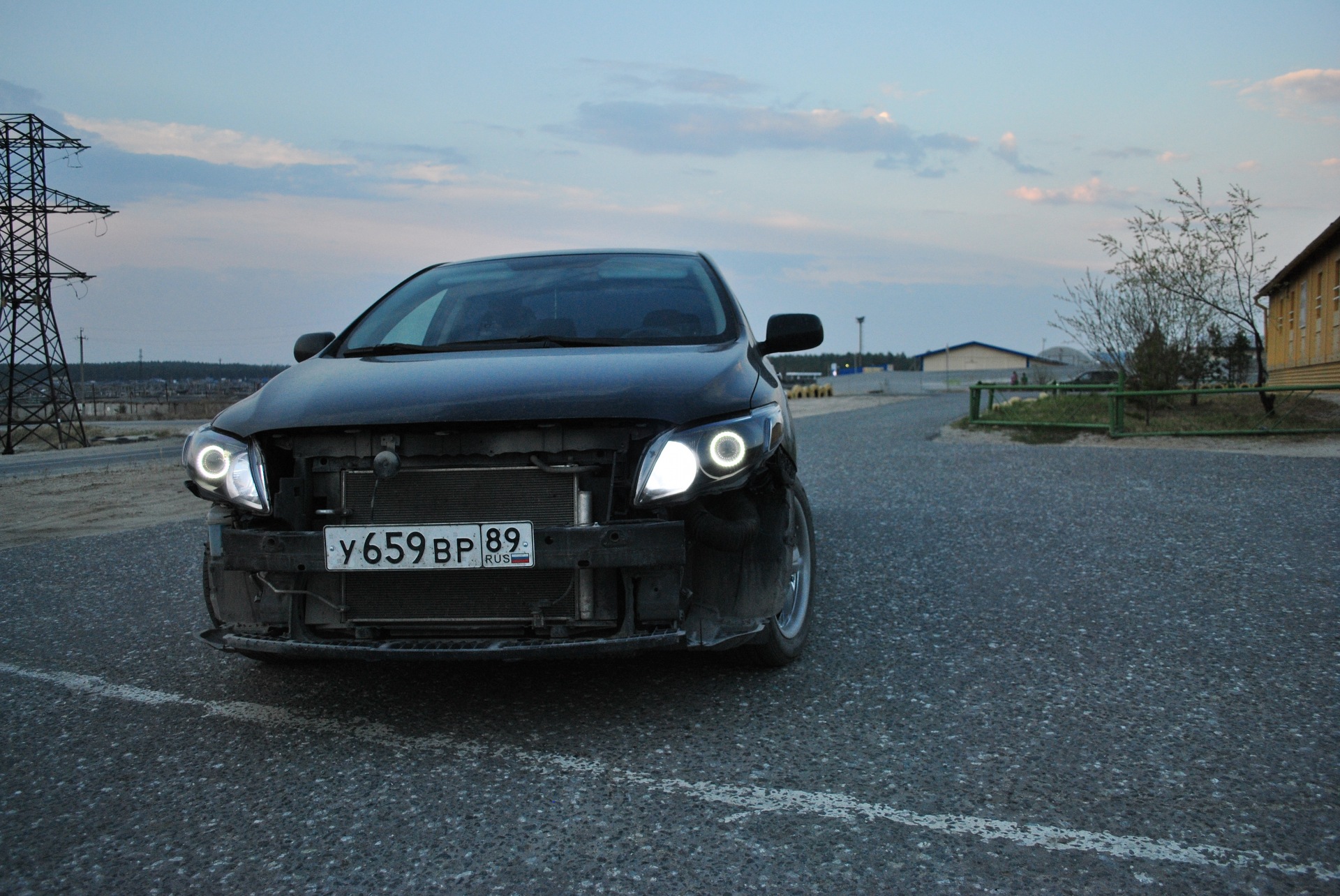 Фото без бампера со всех дней (неизданное) — Toyota Corolla (140/150), 1,6  л, 2008 года | фотография | DRIVE2