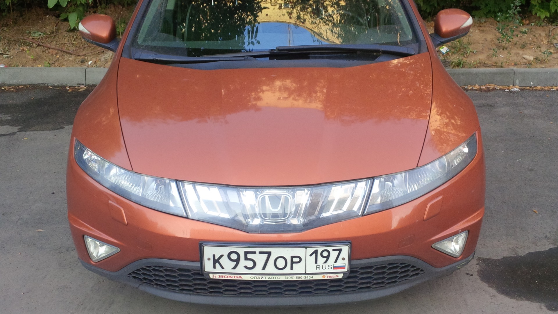 Honda Civic 5D (8G) 1.8 бензиновый 2011 | Мандариновая СмЕрТь)) на DRIVE2