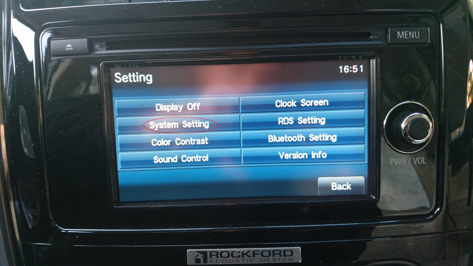 audio communication error pajero 4