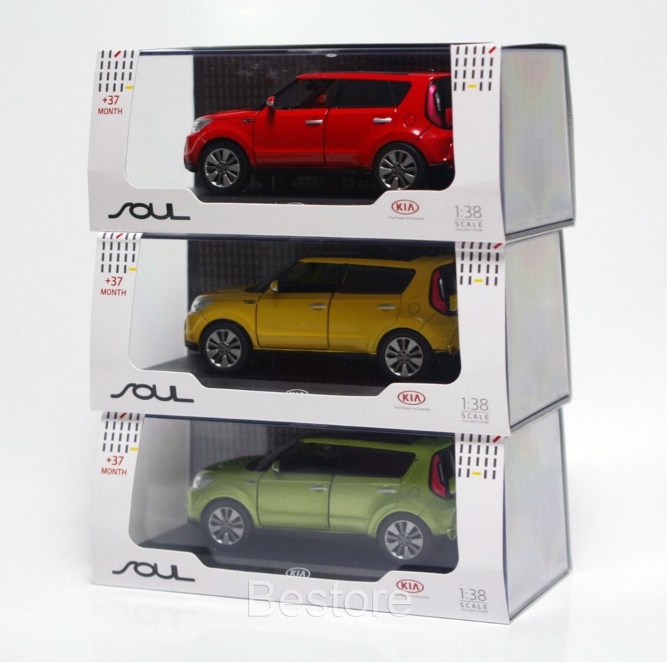 Модель Kia Soul в новом кузове в масштабе 1:38 — KIA Soul (2G), 1,6 л, 2014  года | просто так | DRIVE2