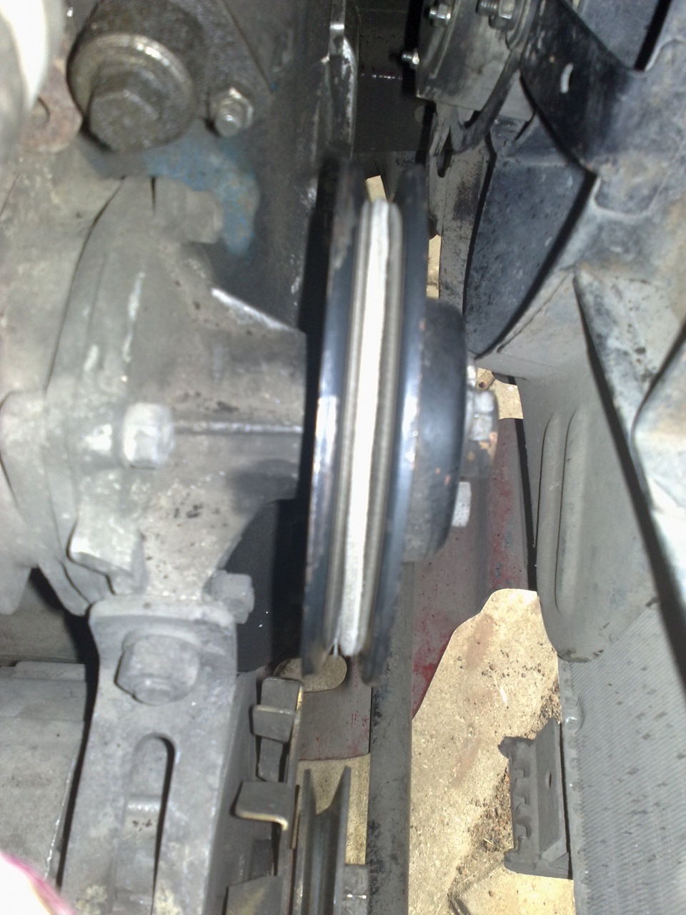 Порвался приводной ремень — Lada 21074, 1,6 л, 2003 года | поломка | DRIVE2