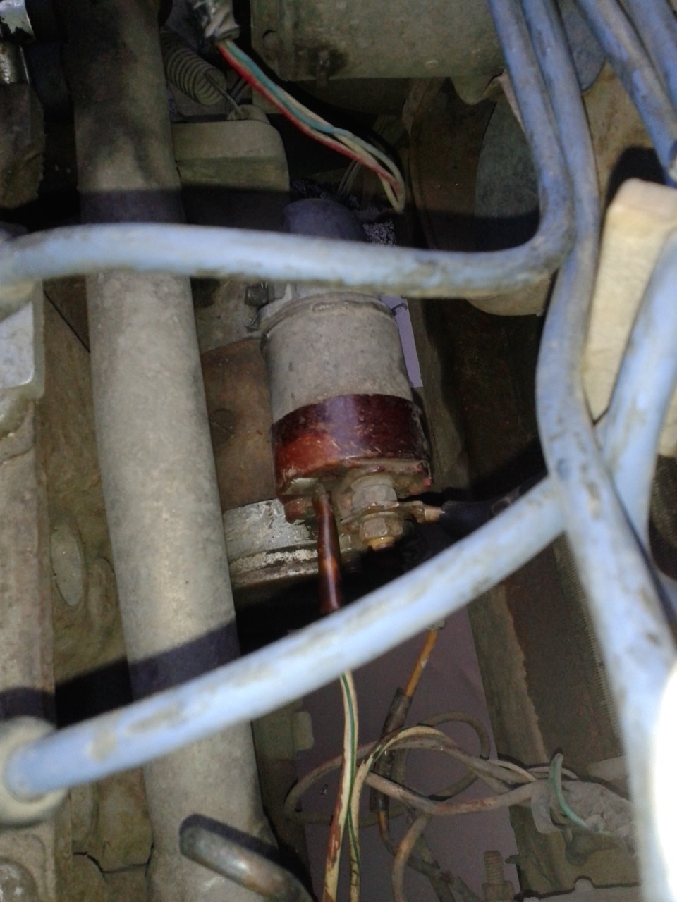 Замена стартера и устранение неполадки ГБО — ЗАЗ 1102, 1,1 л, 1993 года ...