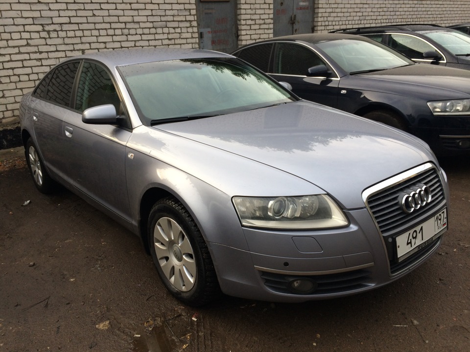 Диагностика течи радиатора и ее устранение — Audi A6 (C6), 2,4 л, 2005 ...