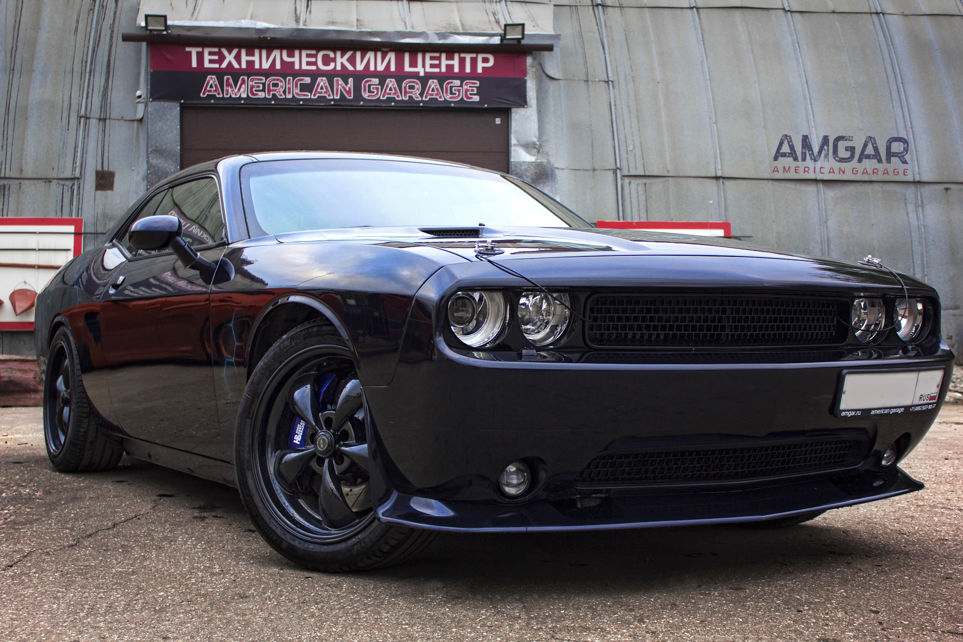 Решетка dodge Challenger