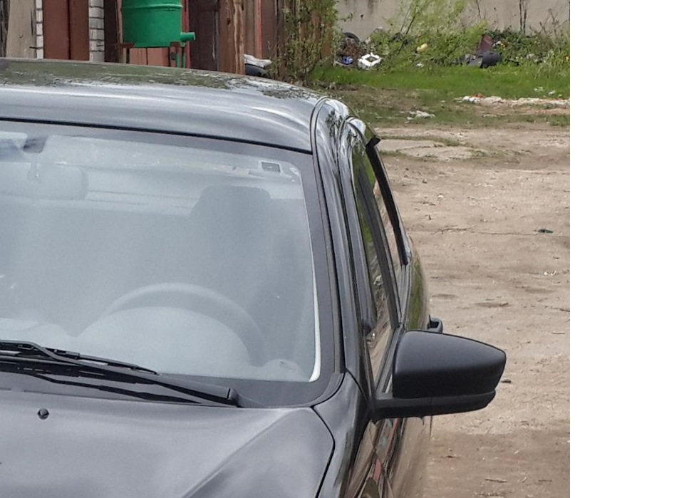 Ветровики — Lada Гранта лифтбек, 1,6 л, 2015 года | аксессуары | DRIVE2
