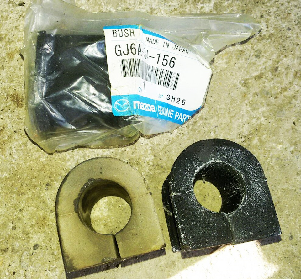 Mazda 6, Бом бом или почему стучит передний стабилизатор? — Mazda 6 (1G ...