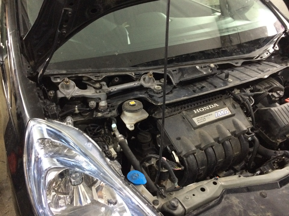 Установка проставок и вынужденная замена пыльника шруса. — Honda Fit ...