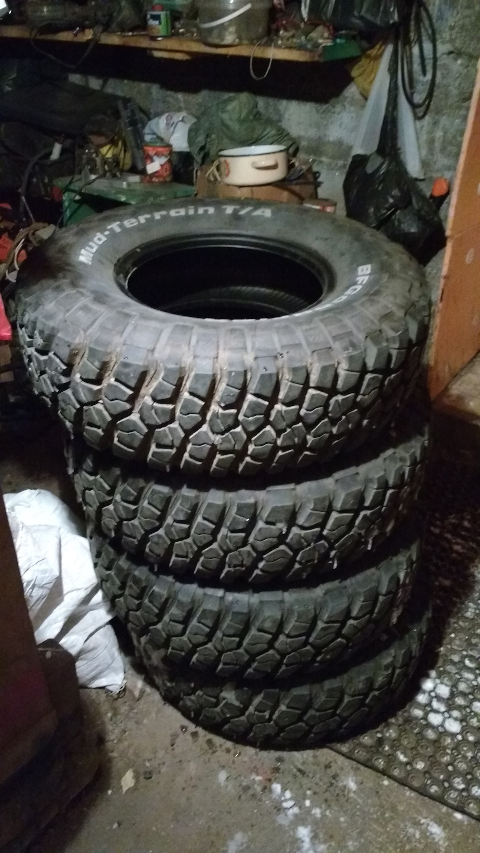 Новая резя — Isuzu Bighorn (II), 3,2 л, 1993 года | шины | DRIVE2