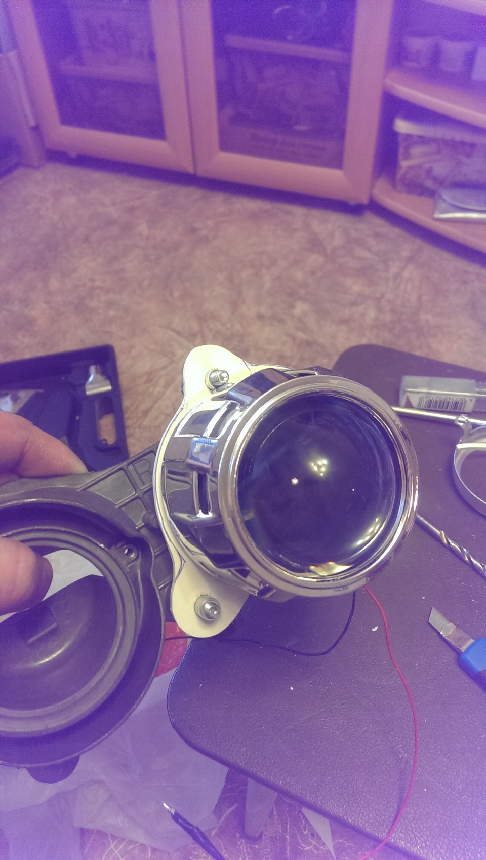 примерка резьбовых заклепок, рамки, би-линзы. в общем все в целом — Great Wall Safe