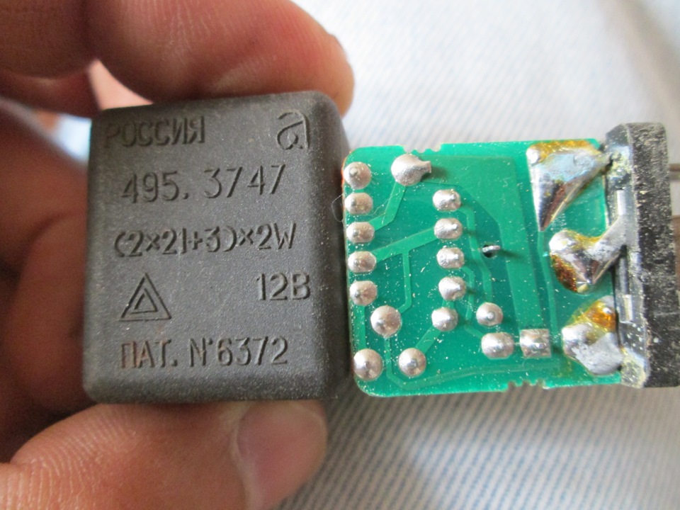 отчёт о диодах в задней оптике+переделка реле для поворотов на диодах ...