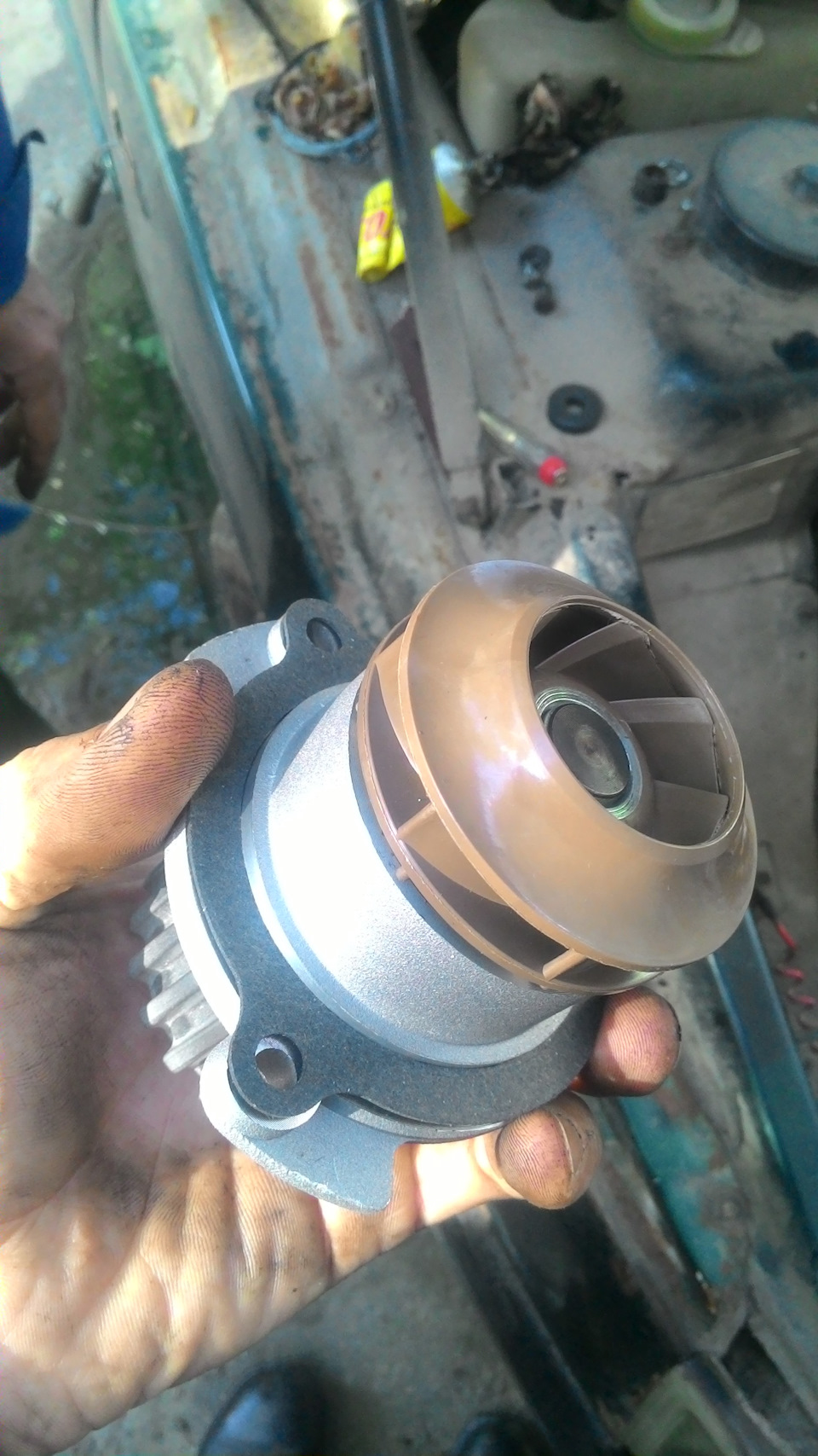 Замена водяная помпы на более продвинутую-TURBO — DRIVE2