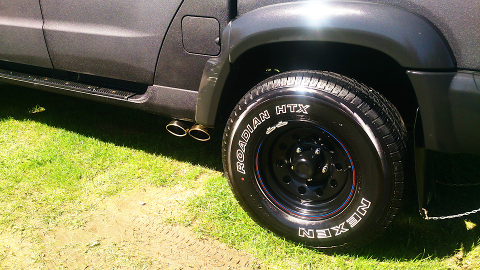 Выхлоп в бок — УАЗ Pickup, 2,7 л., 2013 года | тюнинг | DRIVE2