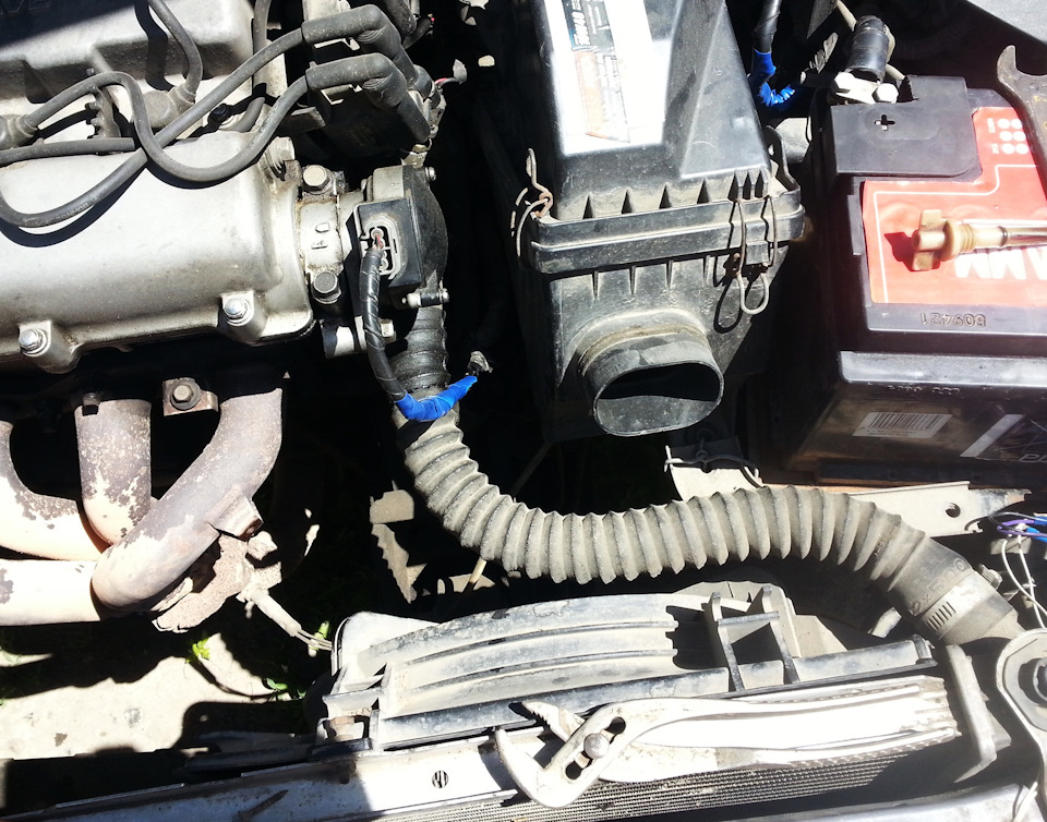 [Пост 144] верхний патрубок радиатора от ваз 2110 на Xedos 6.правда или ...