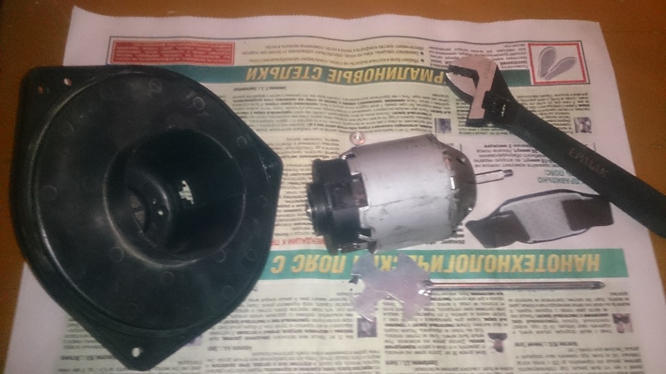 Реставрация моторчика отопителя, или "когда трещит печка" — Mitsubishi ...