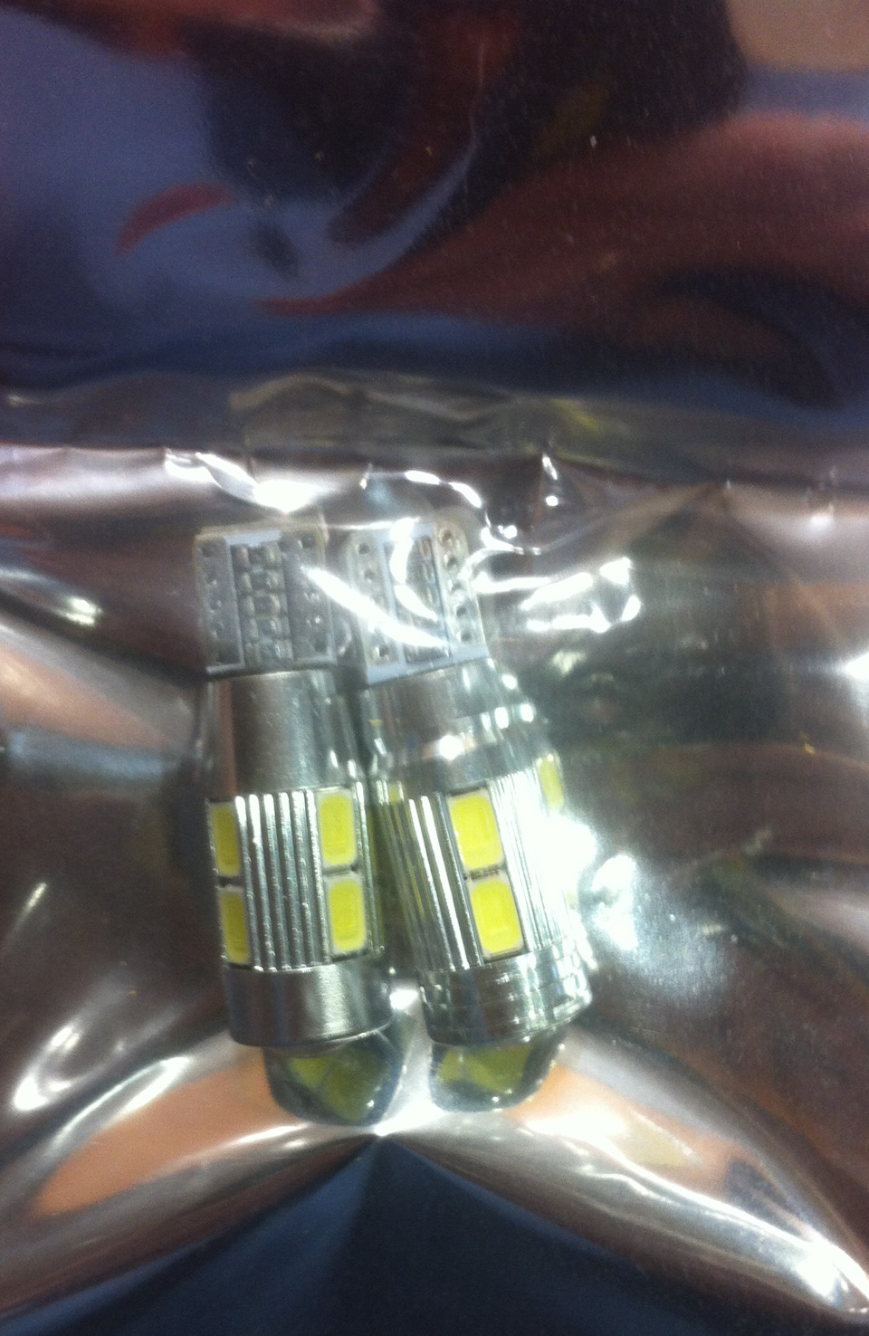 Светодиодные лампы в габариты — Volkswagen Jetta VI, 1,4 л, 2016 года ...