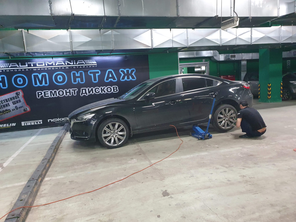 26. Зимняя резина+мойка — Mazda 6 (3G) GJ, 2 л, 2020 года | шины | DRIVE2