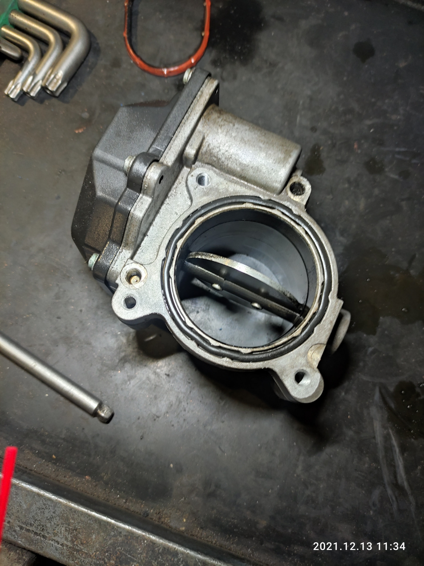 ДТОЖ, уплотнения впуска, бачек Гур. — Audi Allroad (C6), 2,7 л, 2007 ...