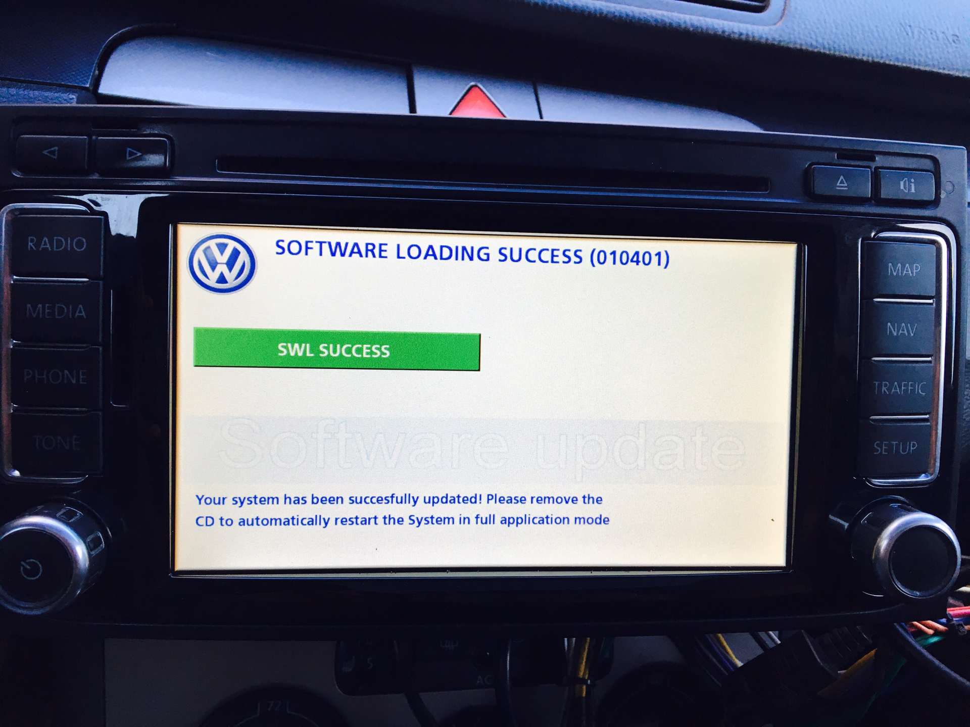 Elegantie namens sigaret Firmware Installation Instructions for V15 V5238 Volkswagen VW RNS510 –  German Audio Tech