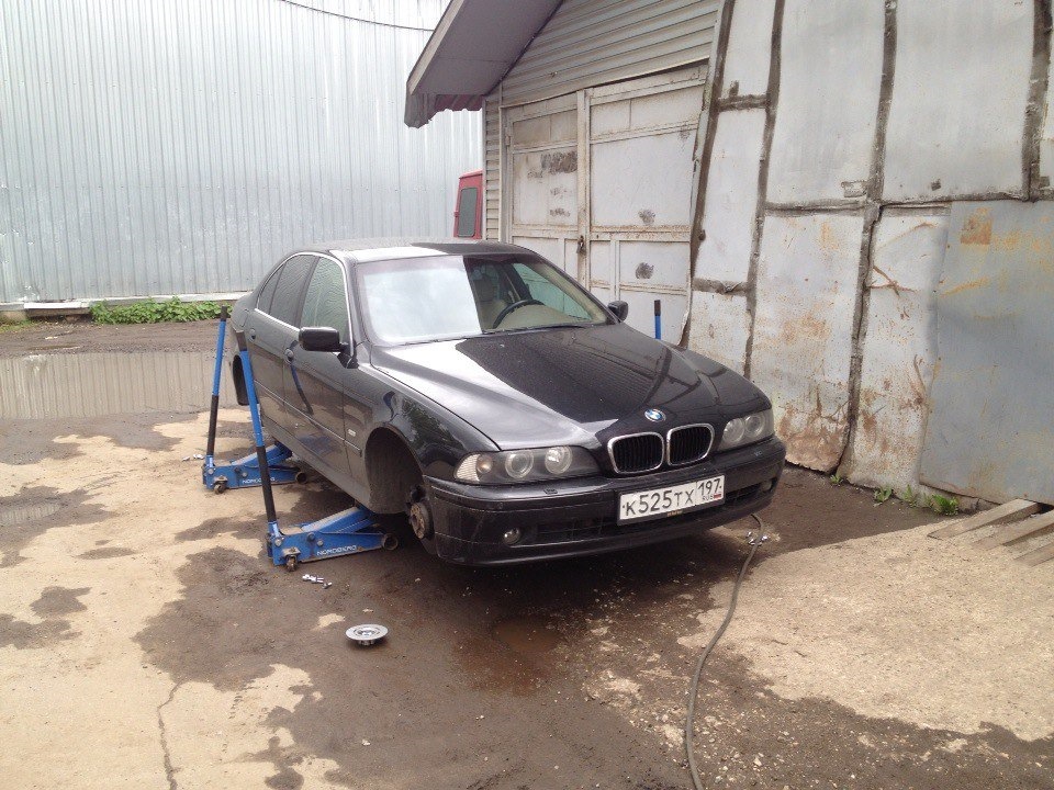 Летние шины — BMW 5 series (E39), 2,5 л, 2002 года | запчасти | DRIVE2