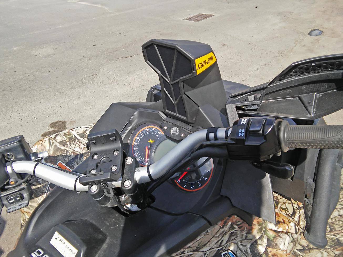 Как снять руль с снегохода Тюнинг BRP Can-Am Outlander 1000 X-MR - DRIVE2