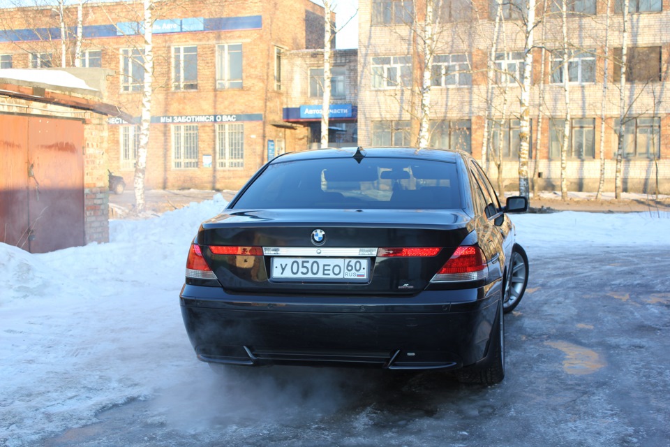 Пара старых фото — BMW 7 series (E65/E66), 3 л, 2004 года | фотография ...