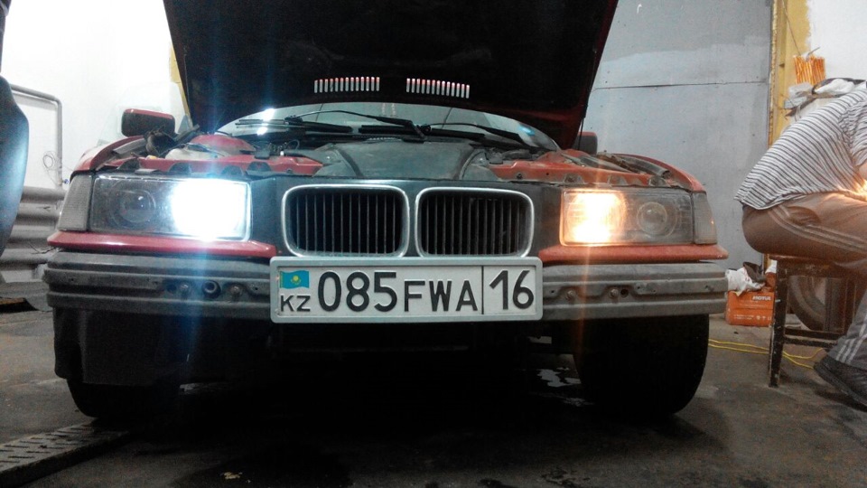 Замена "Глаз" — BMW 3 series Coupe (E36), 2,5 л, 1992 года ...