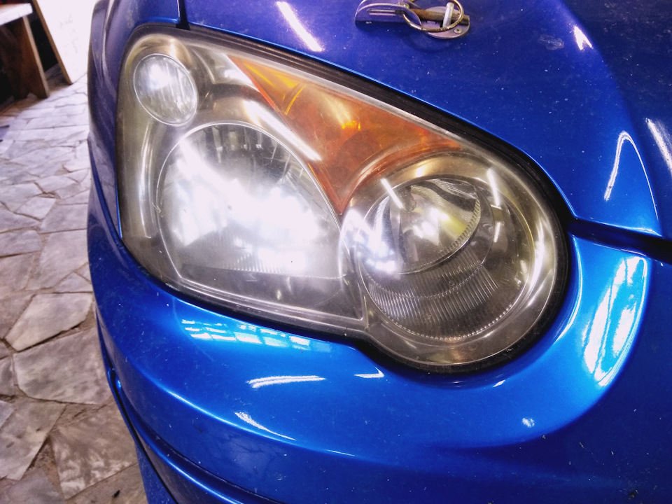 10. Переделка фар под евросвет + ангельские глазки — Subaru Impreza WRX ...