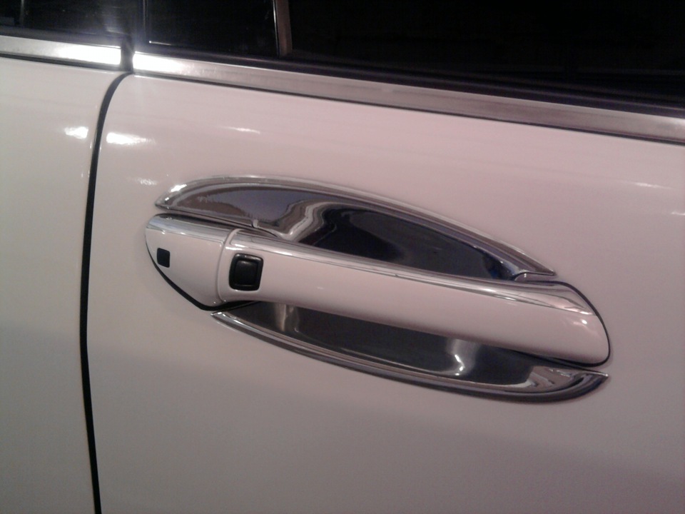 Защита ручек — Mercedes-Benz S-Class (W220), 5 л, 2000 года ...