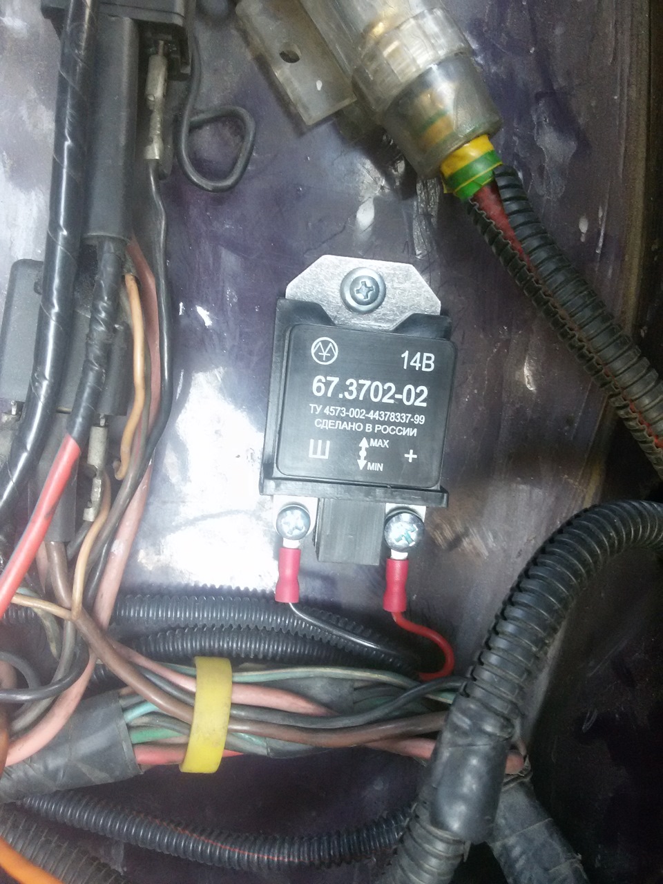 Регулятор напряжения 67.3702-02 на генератор 21214 (80а) — Lada 21065 ...