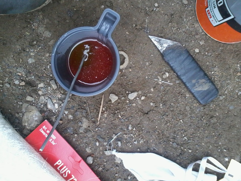 Ремонт бампера стекловолокном. — Mazda Familia (BJ), 1,3 л, 2001 года ...