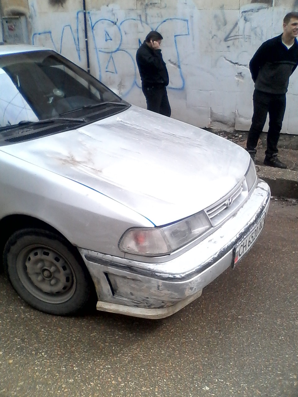 Беда… — Hyundai Pony, 1,5 л, 1994 года | ДТП | DRIVE2