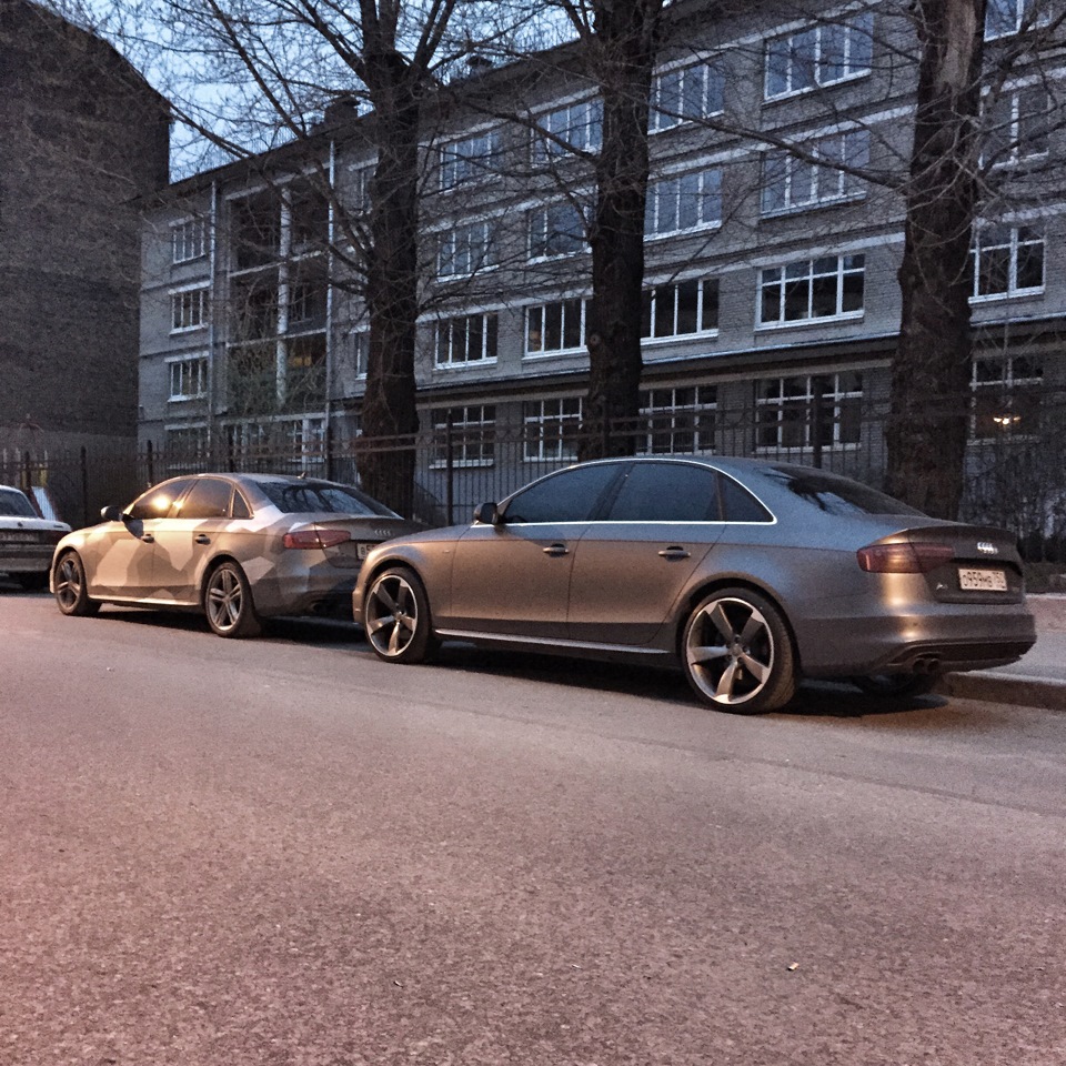 Санкт-Петербург: шиномонтаж edition — Audi A4 (B8), 2 л, 2014 года ...